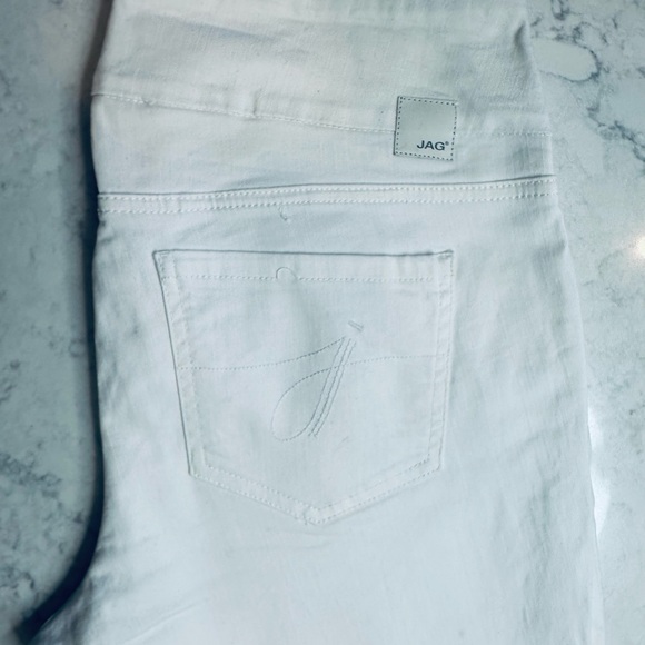 JAG Jeans Womens Pull On High Rise Slim Ankle Jeans Size 14 - Picture 10 of 11